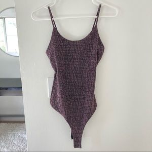 Sparkly Purple Bodysuit Windsor Small Going Out